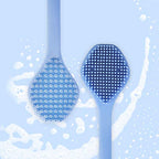 Silicone Body Scrubber, Long Handle Back Scrubber for Shower, Silicone Body Brush，Shower Scrubber For Body, Shower Srush Back Brush Body Exfoliator