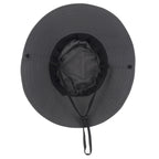 Women's Ponytail Sun Hat Protection Foldable Mesh Wide Brim Beach Adjustable Fishing Hat, Grey