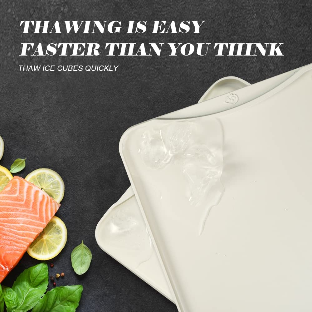 Aluminum Alloy Defrosting Tray for Thawing Frozen Meat Rapid Thawing Plate Fast Thawing Tray Defrost Plate Board