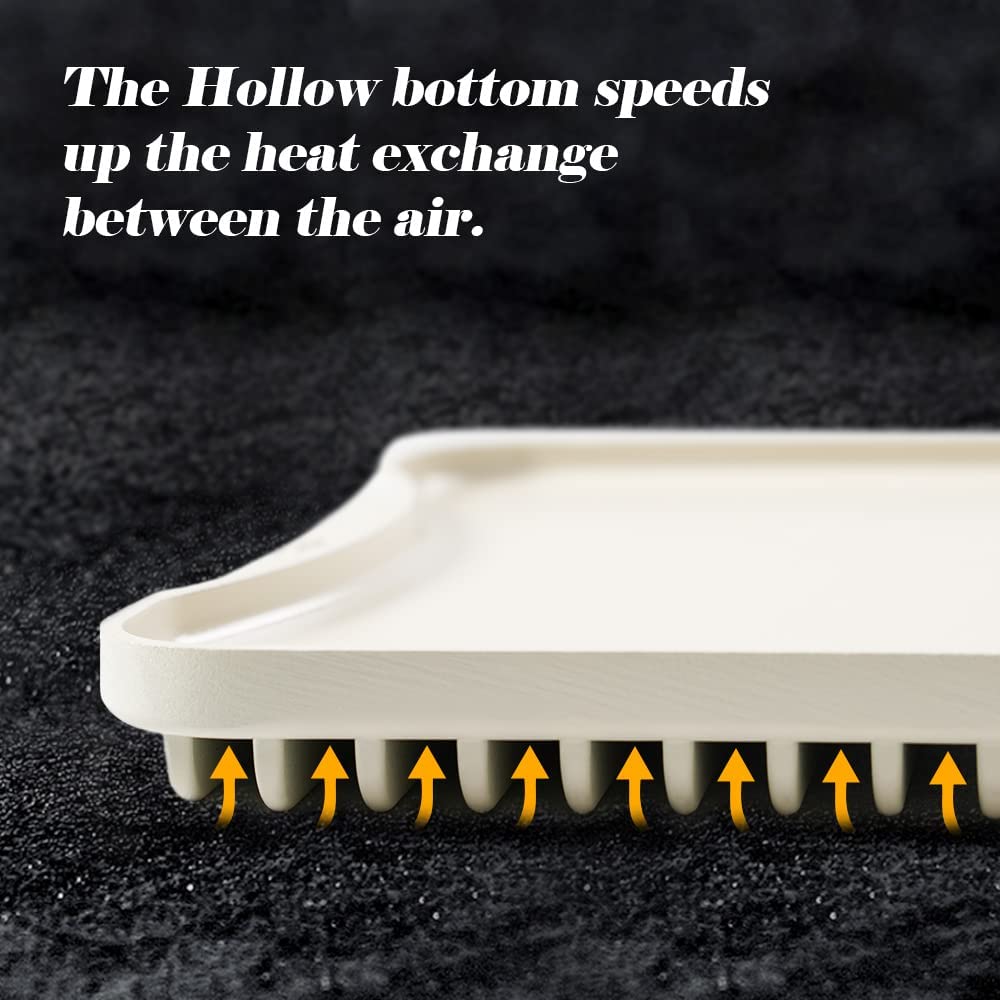 Aluminum Alloy Defrosting Tray for Thawing Frozen Meat Rapid Thawing Plate Fast Thawing Tray Defrost Plate Board