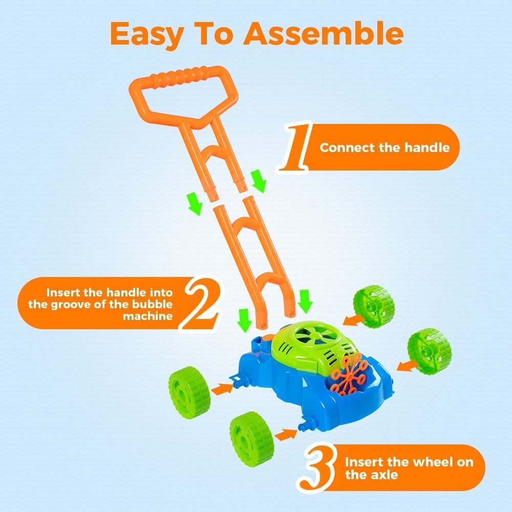 Bubble Machine Toy For Kids, Children- Kids Party Toys- Bubble Blower- Birthday Party Games- Outdoor Play- Indoor Party Birthday