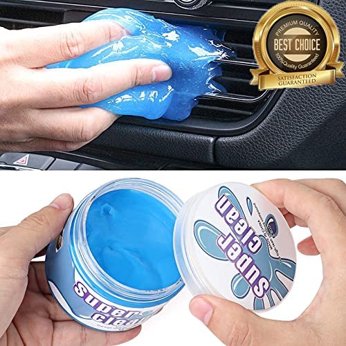 Car Cleaning Gel, Car Crevice Cleaner,Universal Auto Dust Keyboard Cleaner Automotive Interior Cleaning Sticky Mud Detail Tools for Laptop, Car Vent, Office Home