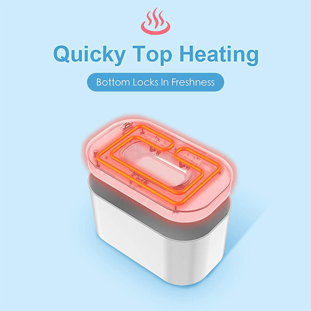SWTROOM Baby Wipe Warmer Diaper Warmer Large Capacity Top Heating Portable Wipe Warmer Dispenser Holder - Infant, Newborn, Baby