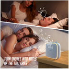 Corlitec White Noise Machine with Night Light, High Fidelity Sound Machine with 39 Sleep Soundtracks for Sleep & Relaxing, Compact Sleep Machine with Timer for Home, Nursery, Office, and Travel