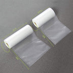universal vacuum sealing bag, 2 bags, 8.6 inches x 50 inches, 11 inches x 50 feet, BPA free, very suitable for storage