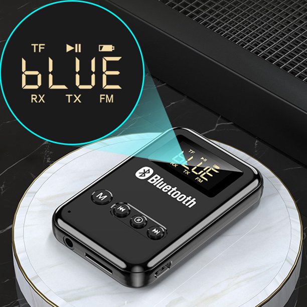 Bluetooth 5.0 Transmitter and Receiver, 2-in-1 Wireless Adapter